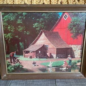 Paul Detfelsen 1968 framed art